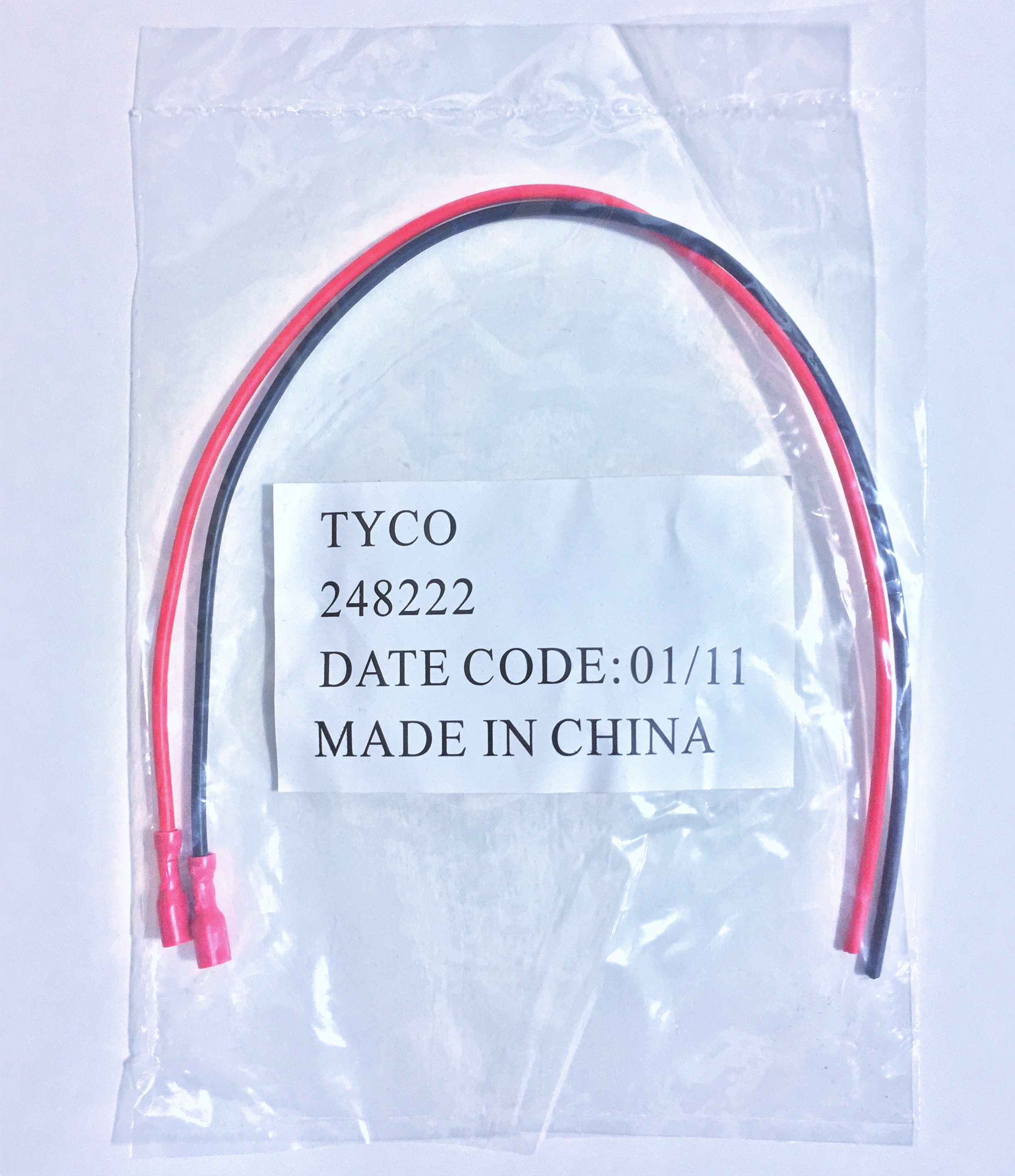 Tyco 248222 | Battery Leads 
