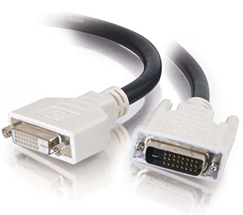 CablesToGo 29530 | DVI-D M/F EXT CABLE 16.4 FT