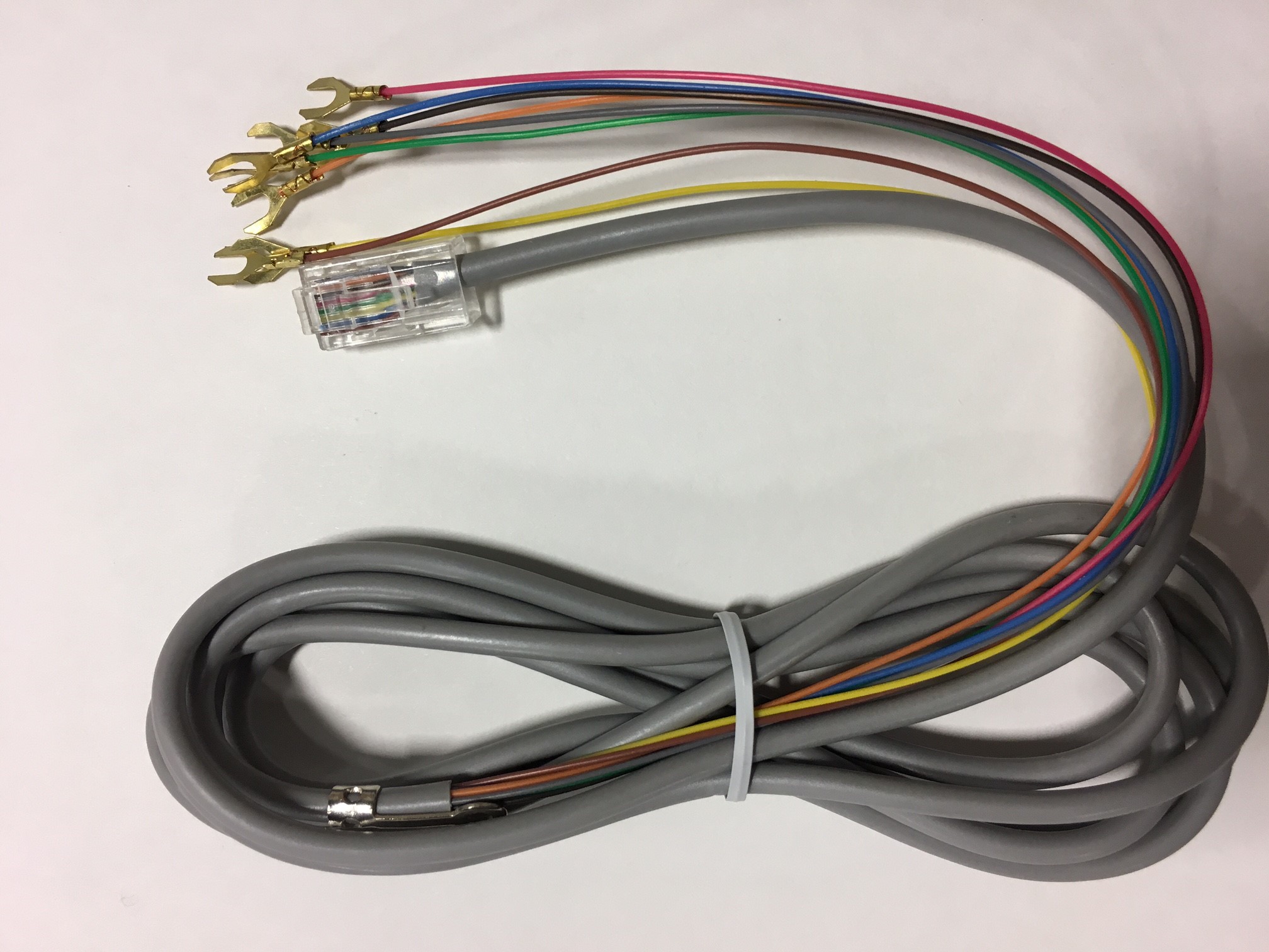 KJK International 466636 | 24 Inch Telephone Cord - RJ45 8 Conductor