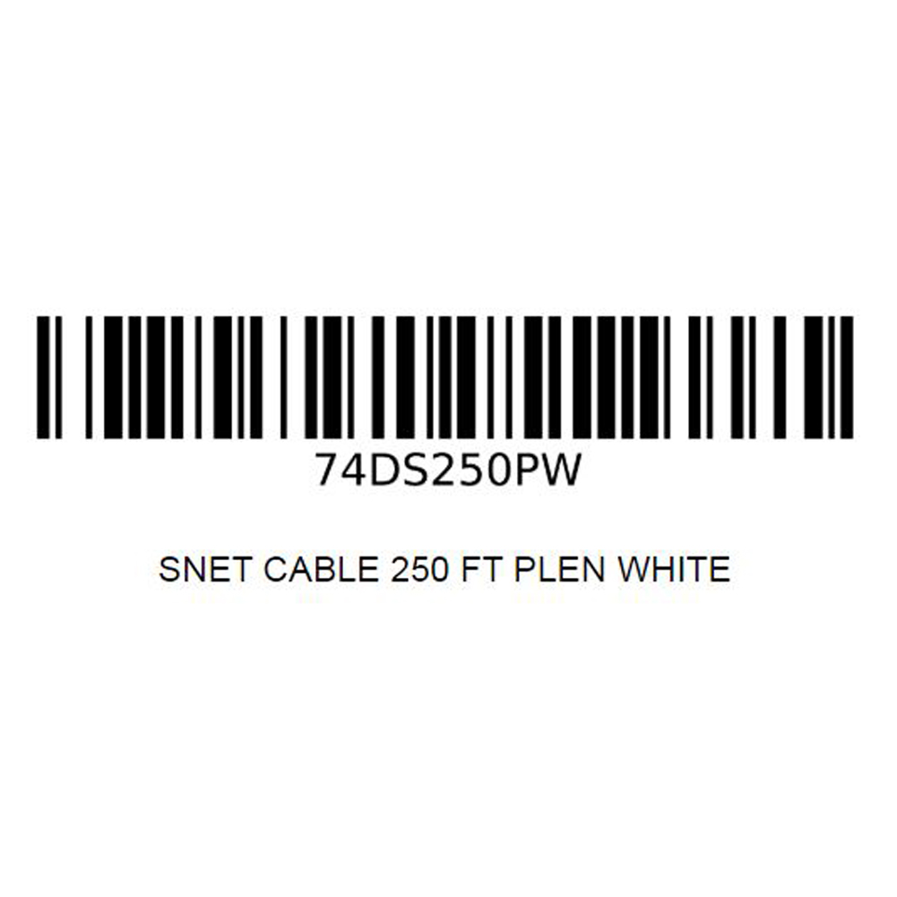 Paige 74DS250PW | SNETCABLE 250 FT PLEN Natural