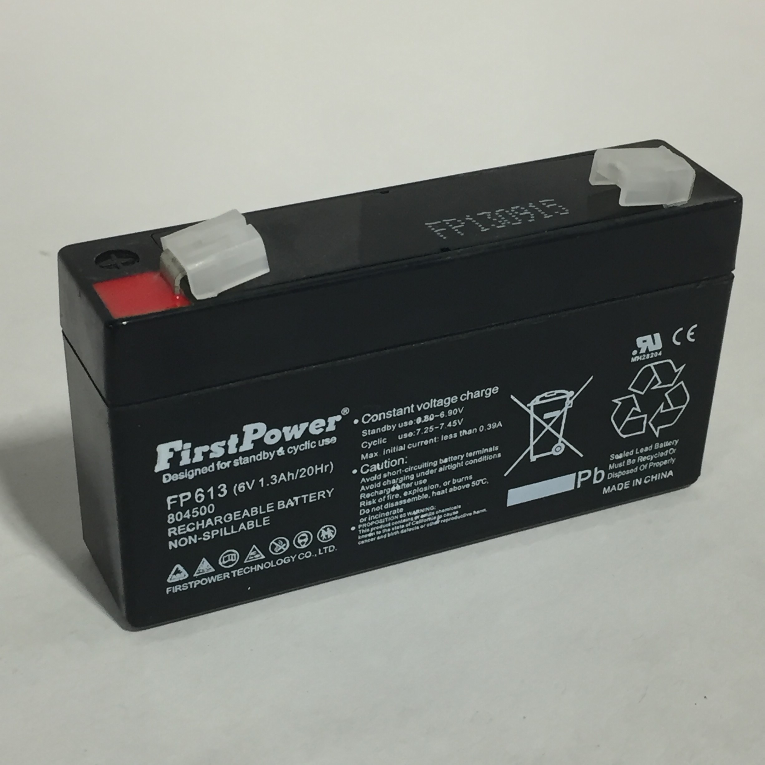 FirstPower 804500 | BATTERY 6 VLT1.3 AH SLD LD ACD