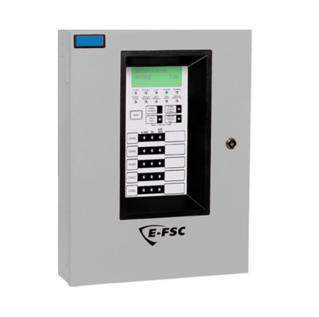 Edwards Signaling FSP502G | Fireshield Plus Fire Alarm Control Panel - 5 Zone - Gray