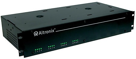 Altronix R2416ULCB | 19 inch Rack Mount CCTV Power Supply