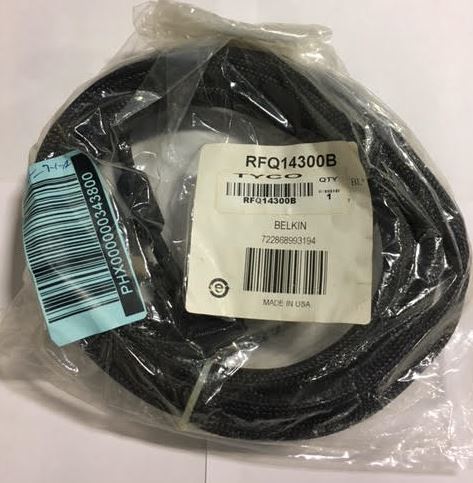 Tyco RFQ14300B | KVM Ext Cable 10 foot PS2 with VGA Mouse Keyboard