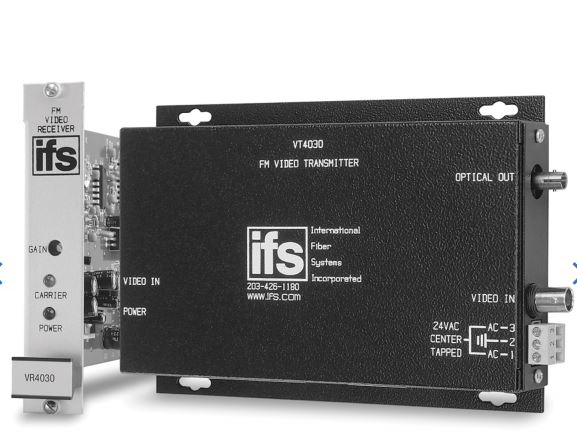 International Fiber Systems VT4010 | FIBER OPTIC FM VIDEO TRANSMITT